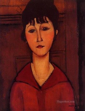 若い女の子の頭 1916年 アメデオ・モディリアーニ Oil Paintings
